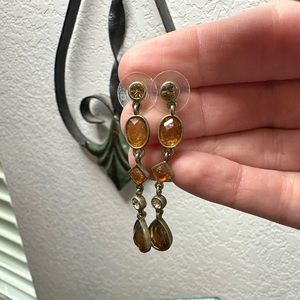 Dangle Gold Earrings